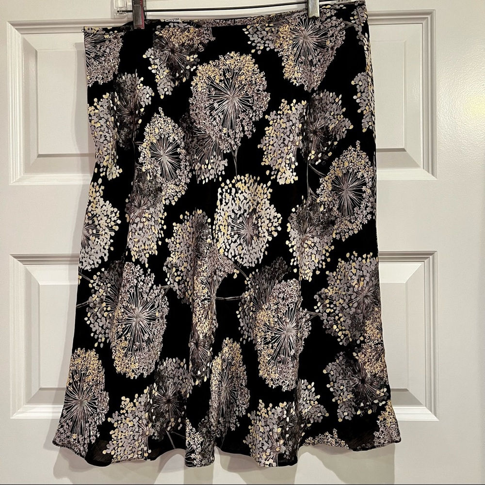 Talbots Linen & Silk A line skirt - Size 10
